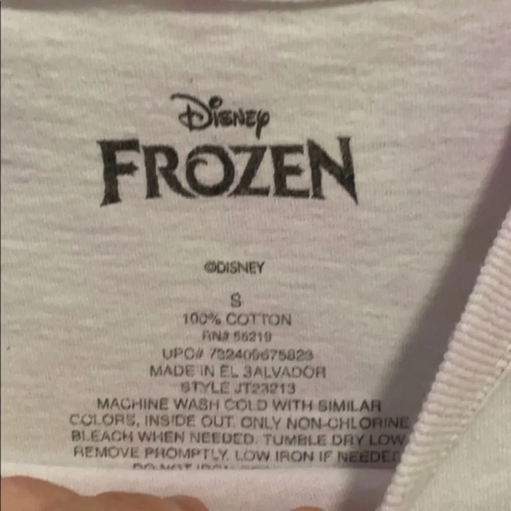 Disney Frozen Tee size Small & Leggings size XS